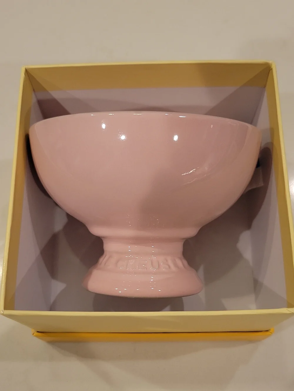 Rare Chiffon Pink Ice Cream Cup New In Box